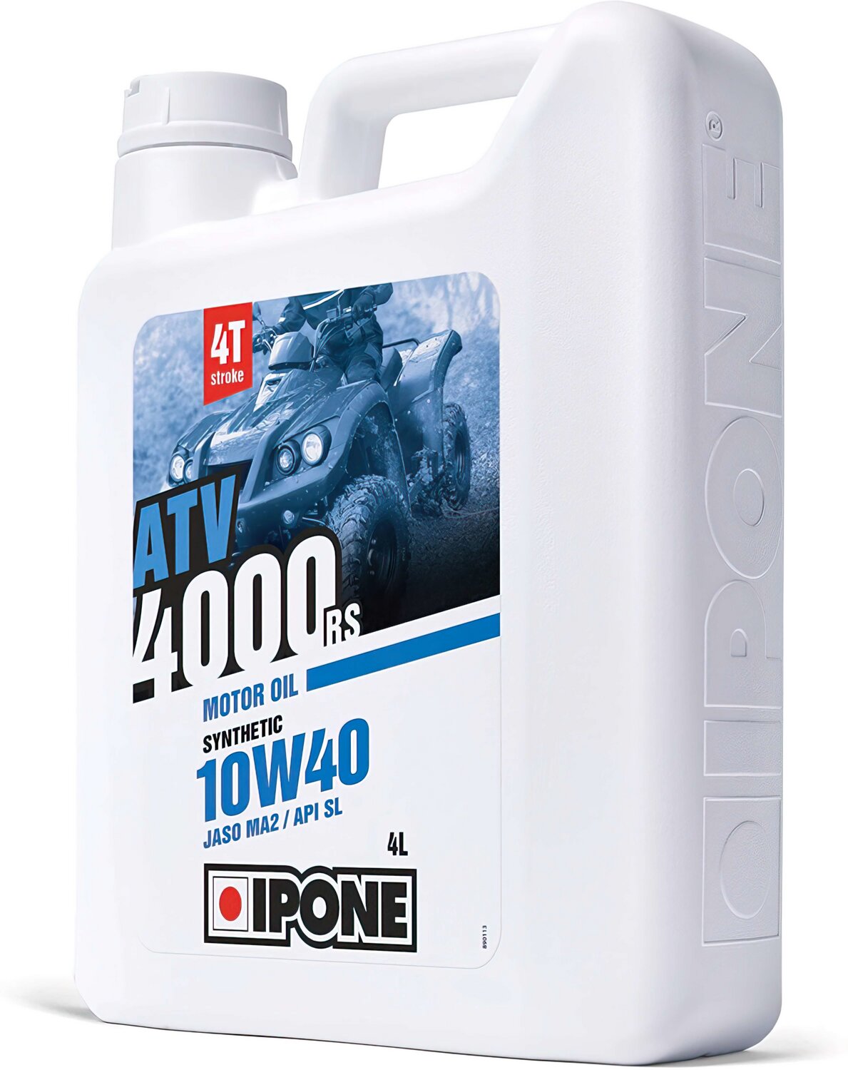 Huile moteur 4 temps 10W40 Ipone ATV 4000 RS semi synthétique 4L