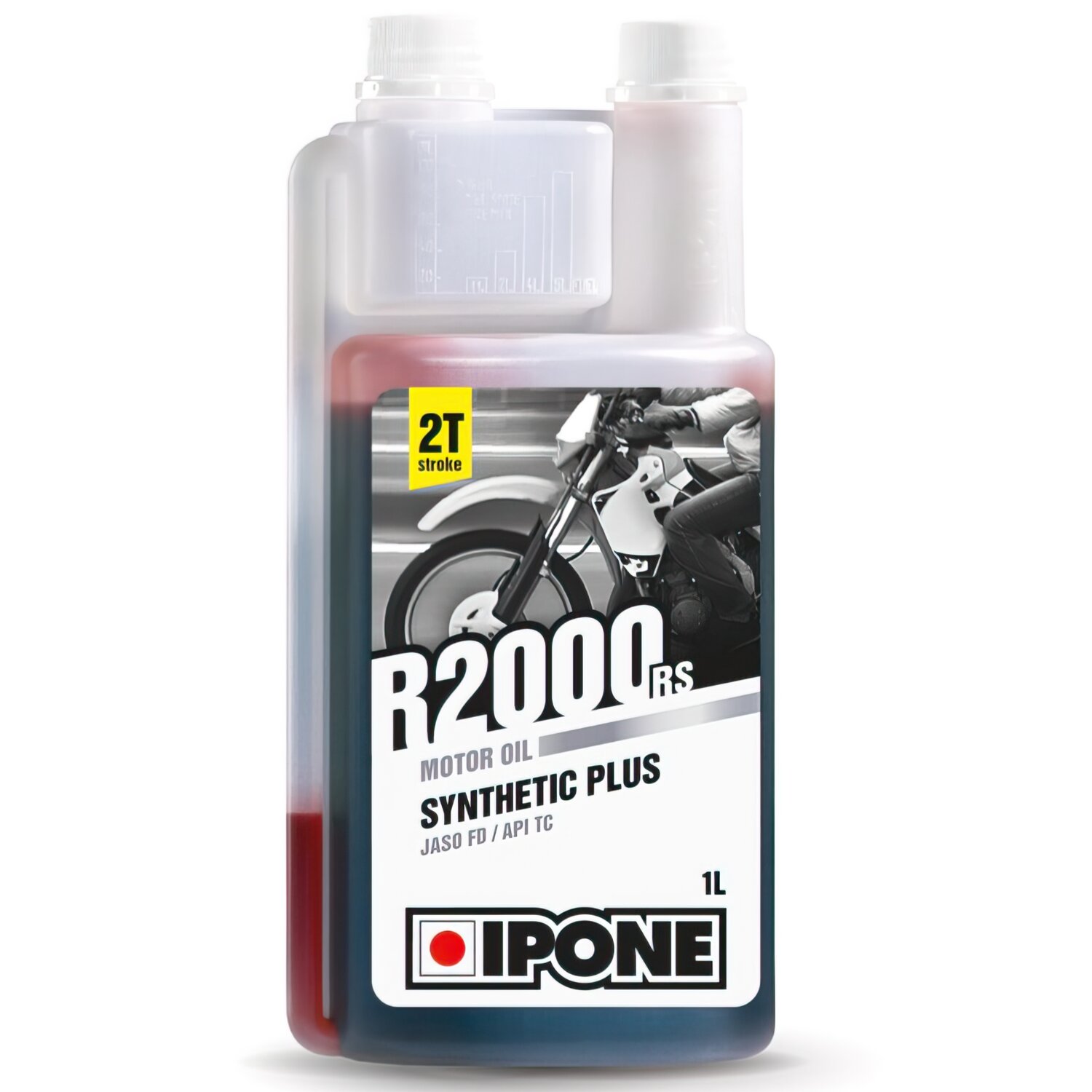 Huile moteur 2 temps Ipone R2000 RS semi synthétique 1L