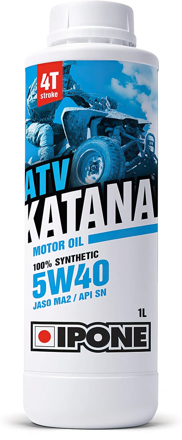 Huile moteur 4 temps 5W40 Ipone Katana ATV 100% synthétique 1L