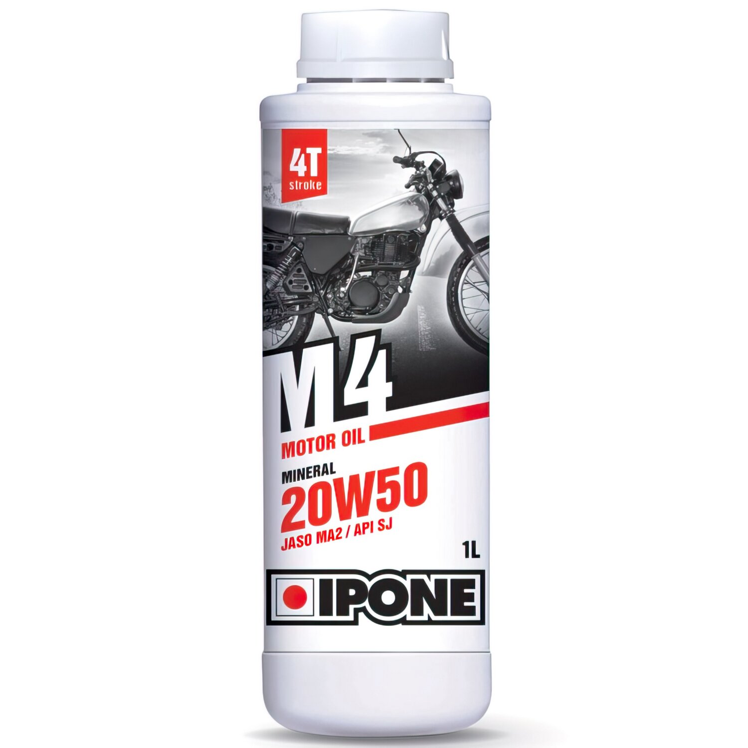 Huile moteur 4 temps 20W50 Ipone M4 minérale 1L