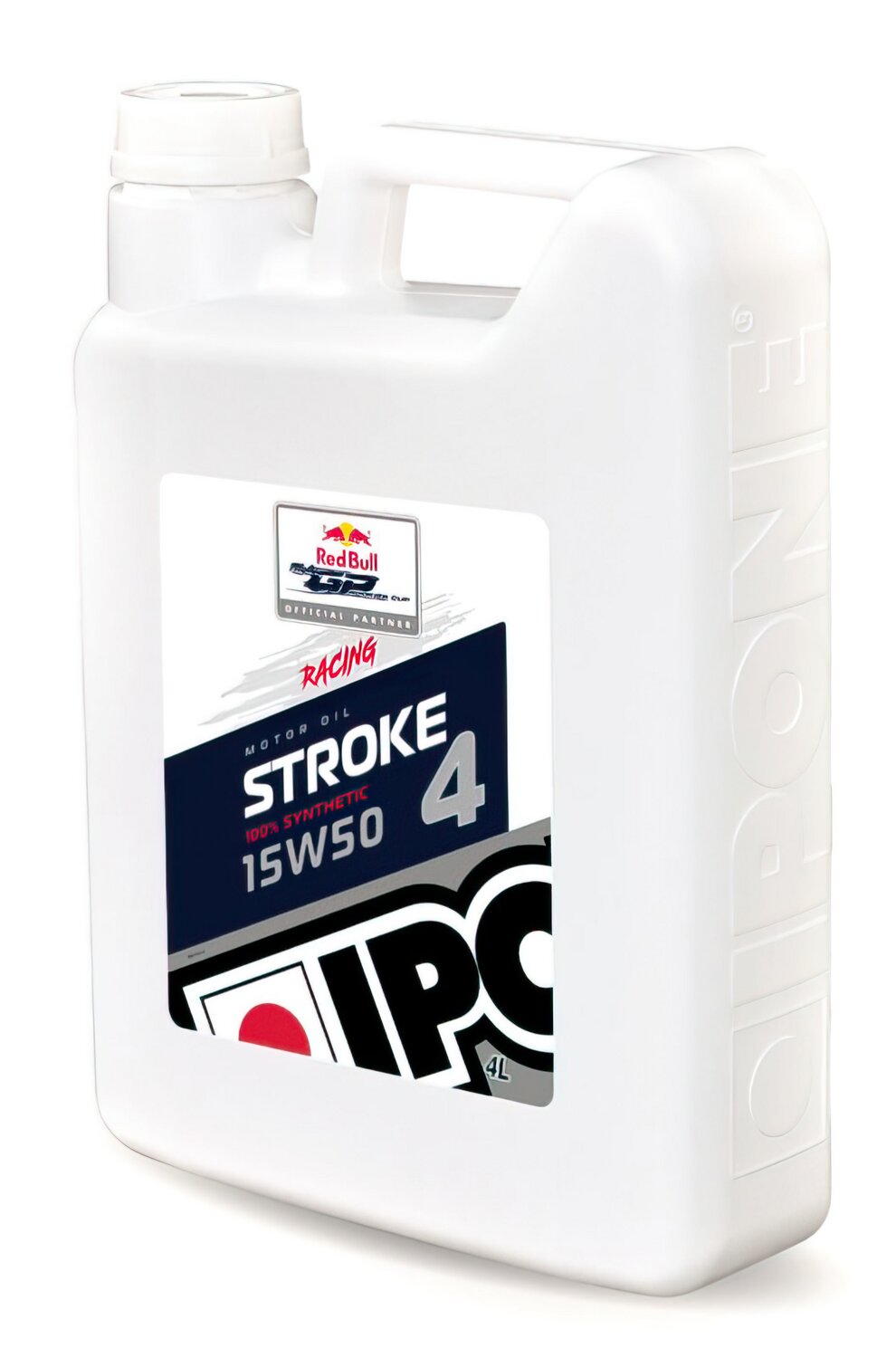 Huile moteur 4 temps 15W50 Ipone Racing Stroke 4 100% synthétique 4L