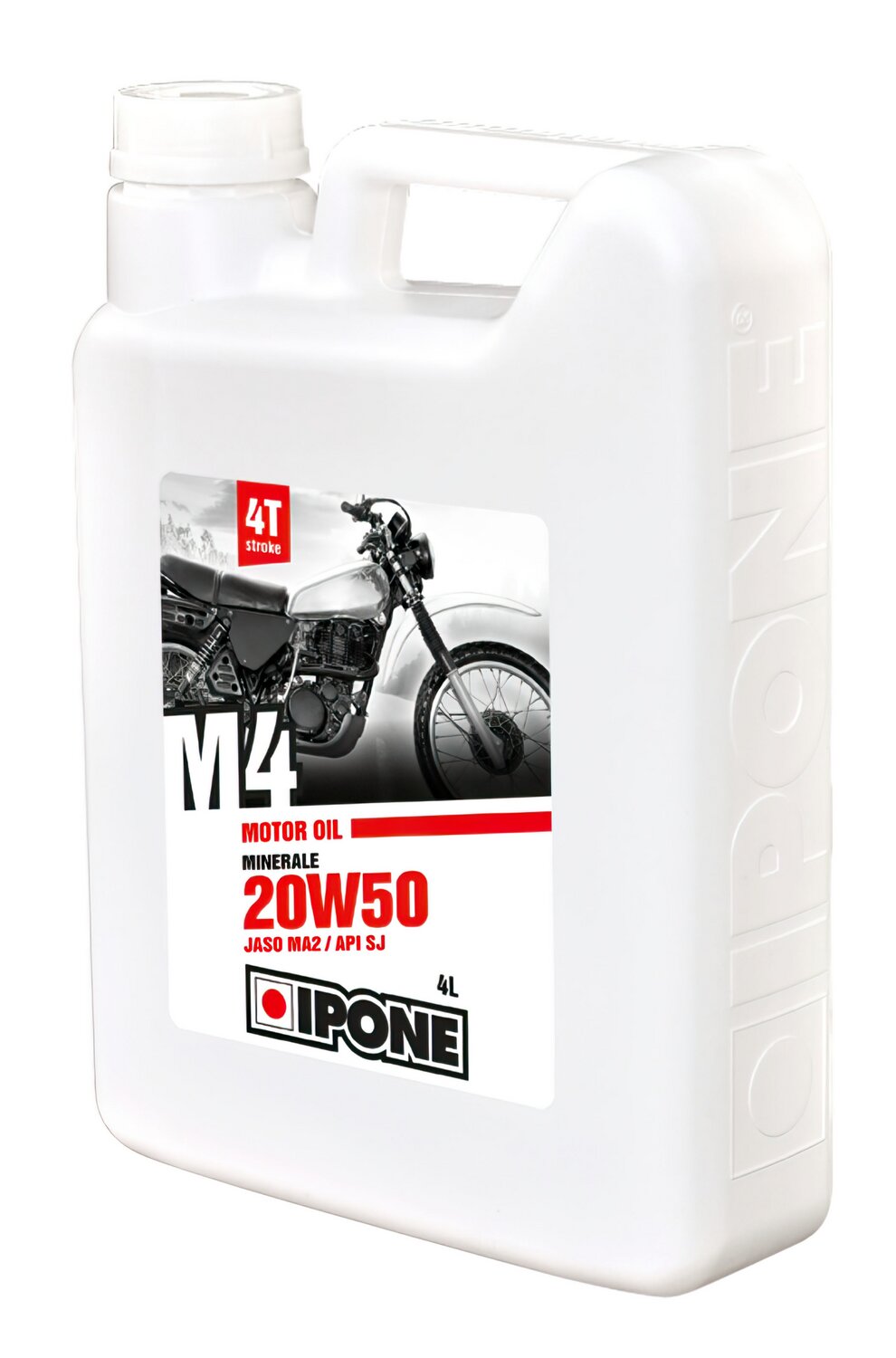 Huile moteur 4 temps 20W50 Ipone M4 minérale 4L