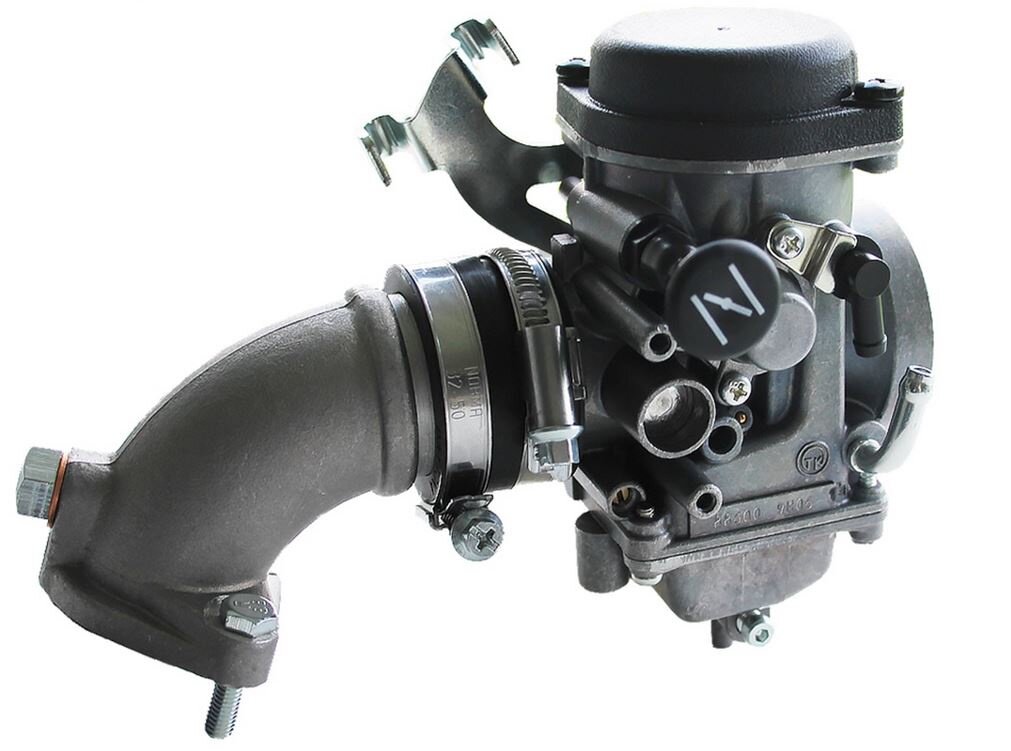 Kit carburateur + pipe d'admission Keihin MV33