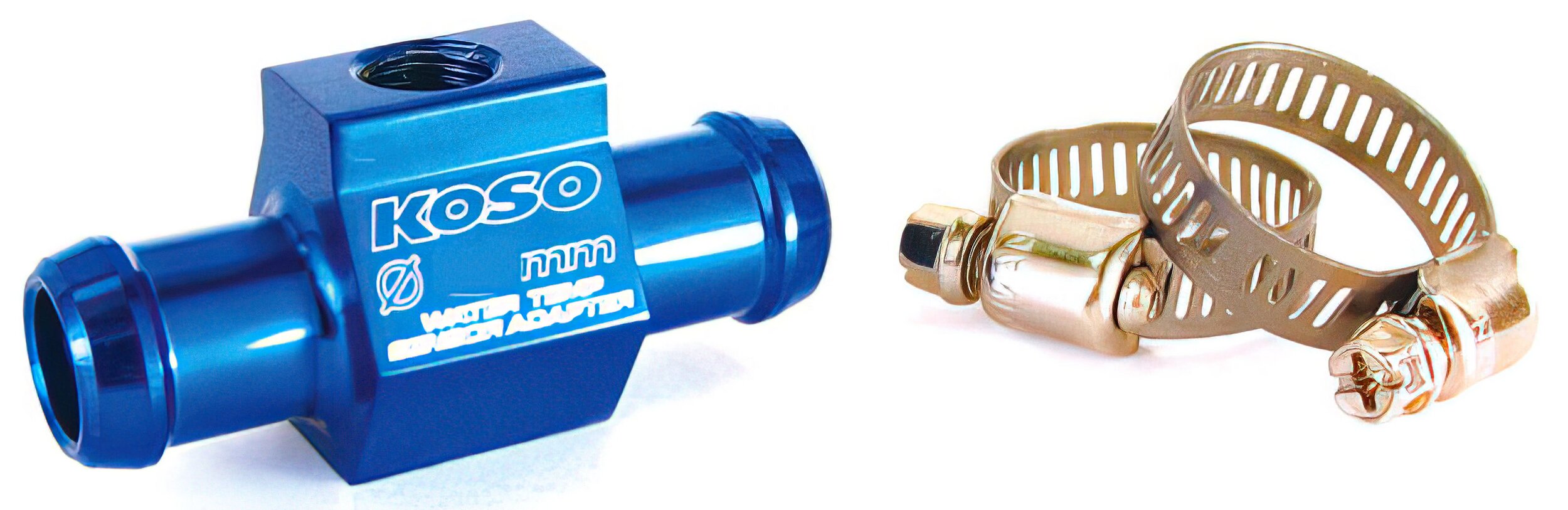 Adaptateur sonde de température T de durite d.30mm Koso
