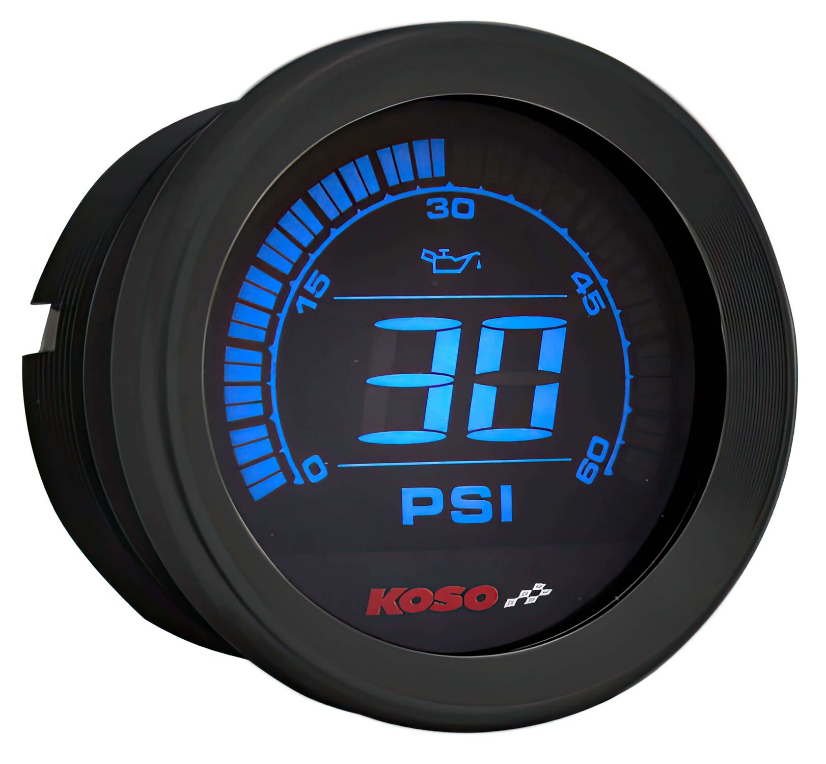 Indicateur de pression d'huile Harley Davidson digital Koso