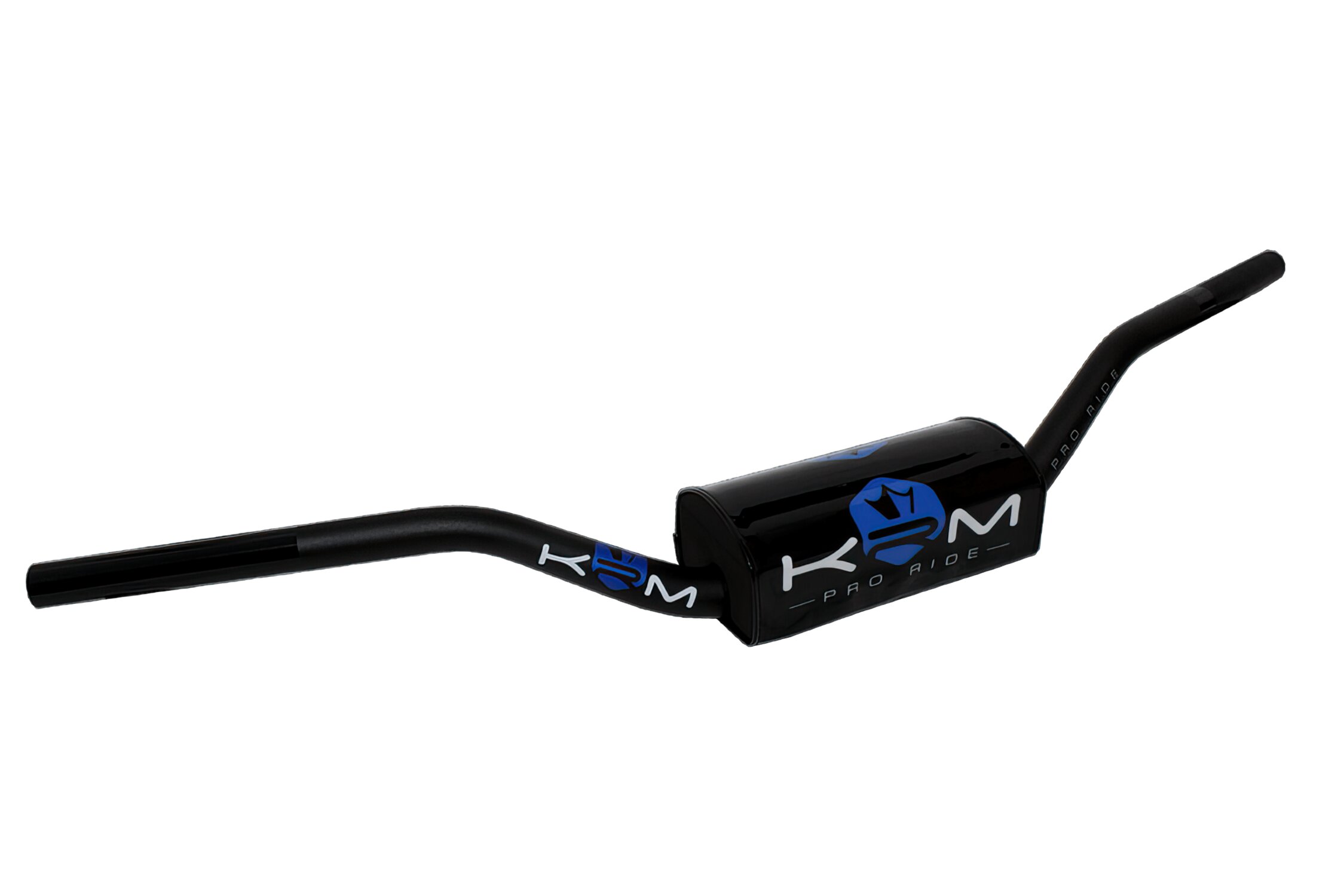 Guidon type cross 28mm avec mousse KRM noir / bleu