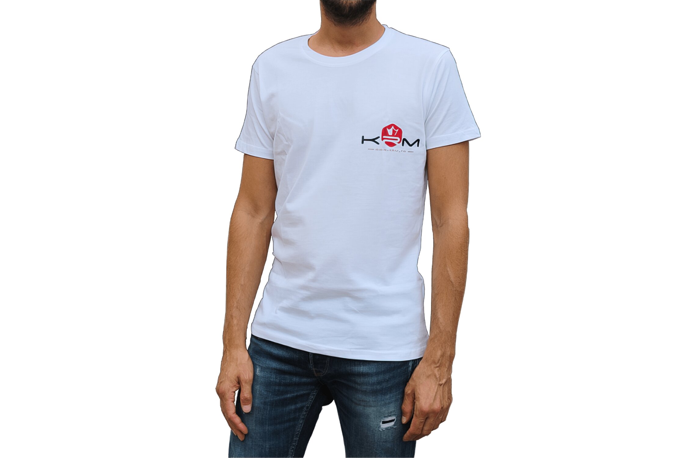 T-shirt officiel KRM blanc taille S