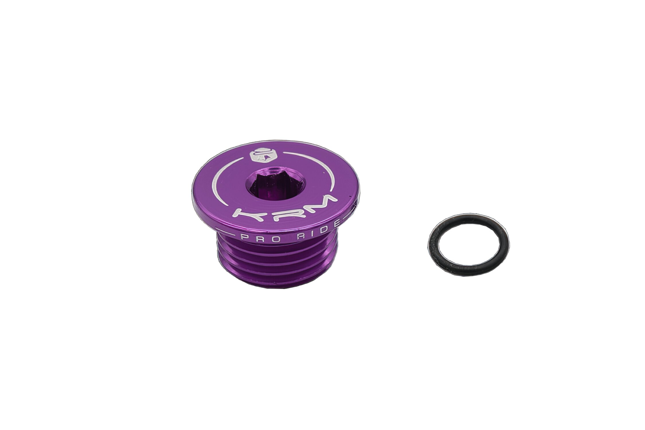 Bouchon de carter d'huile KRM violet Derbi