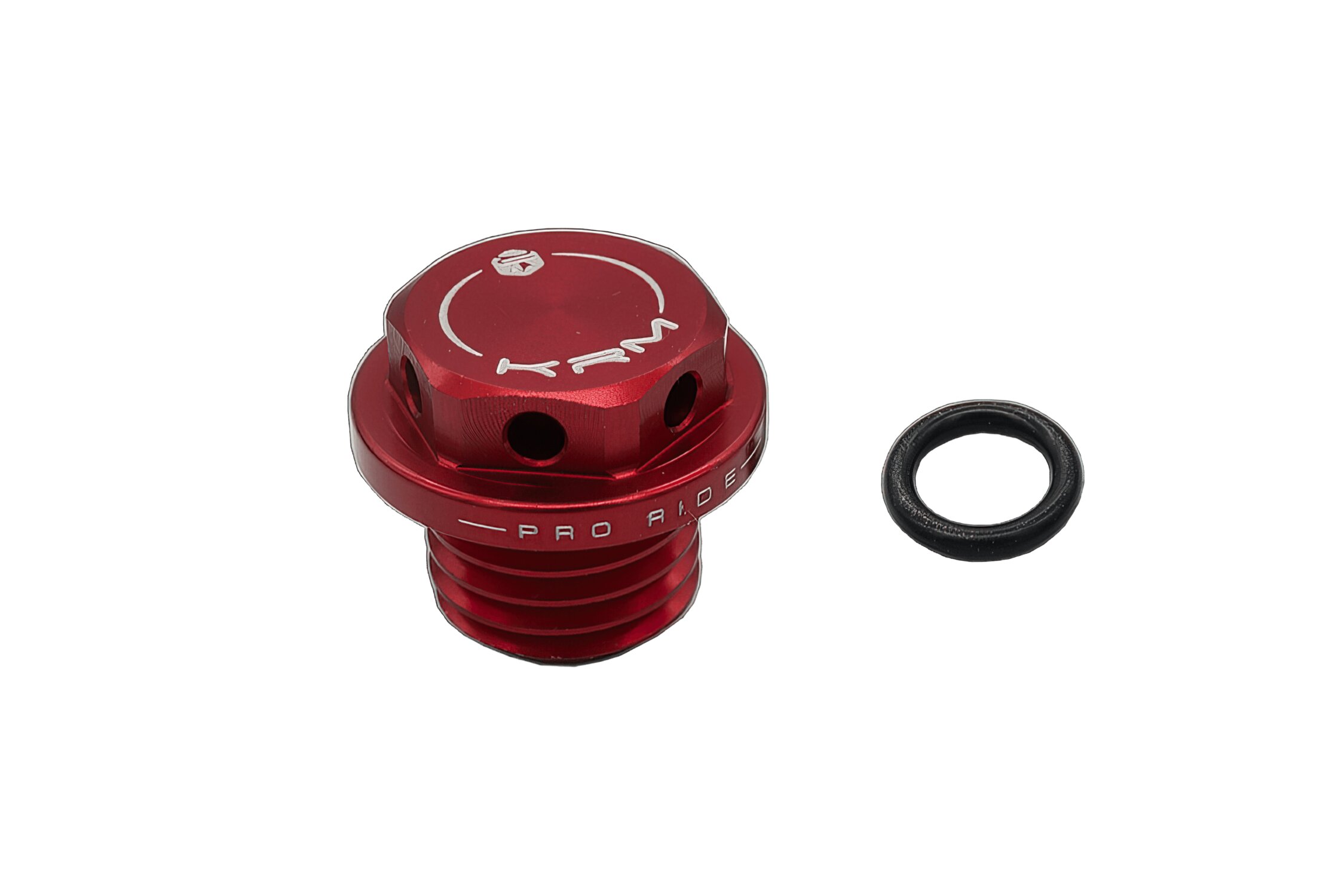 Bouchon de carter d'huile KRM rouge Minarelli AM6