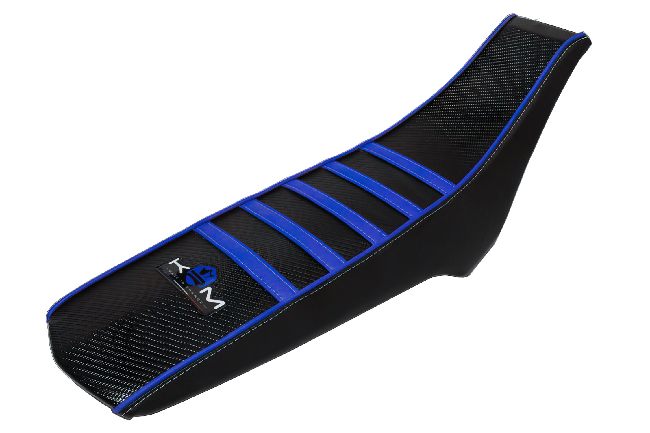 Housse de selle KRM Bleu Derbi X-treme après 2018