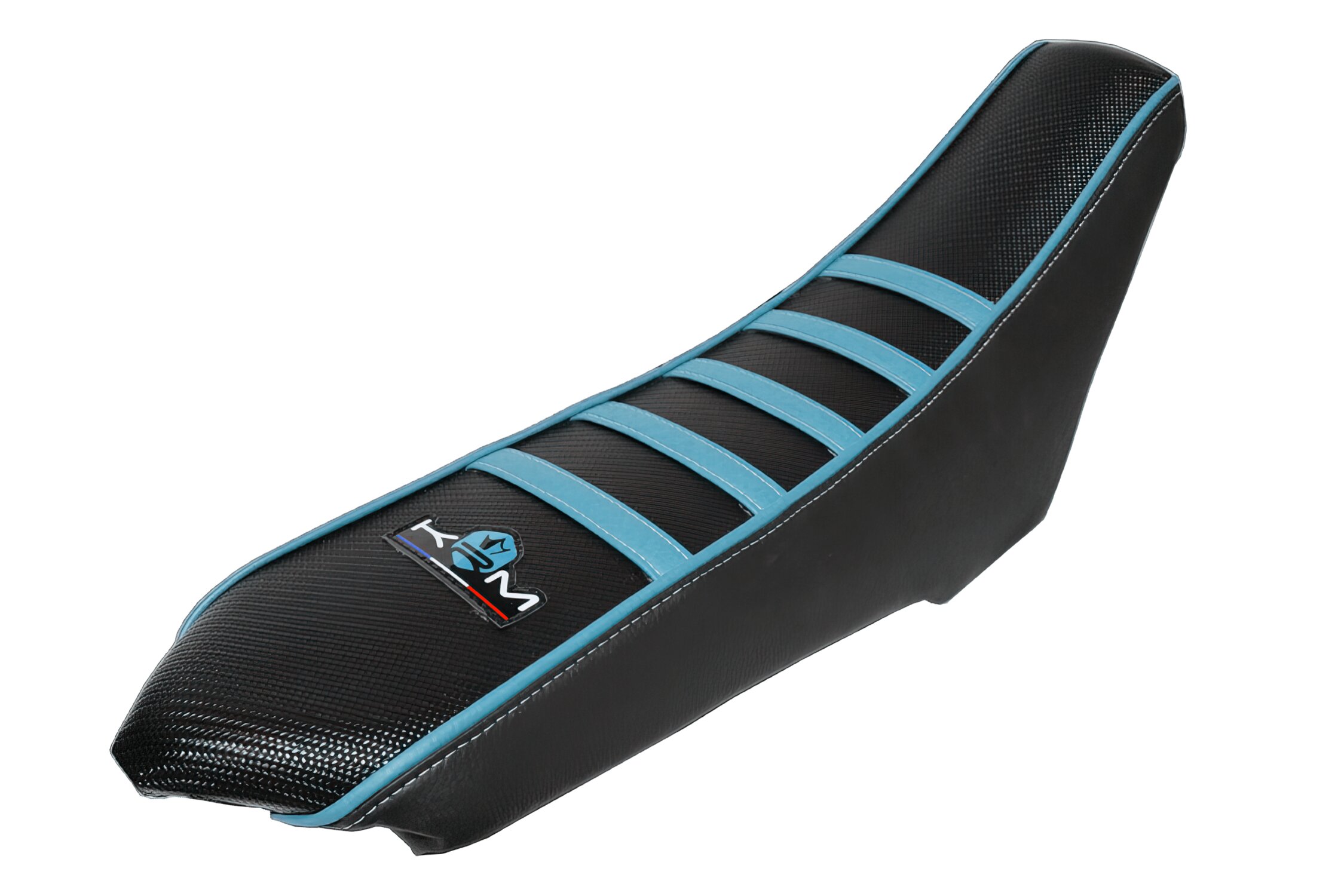 Housse de selle KRM Turquoise Rieju MRT