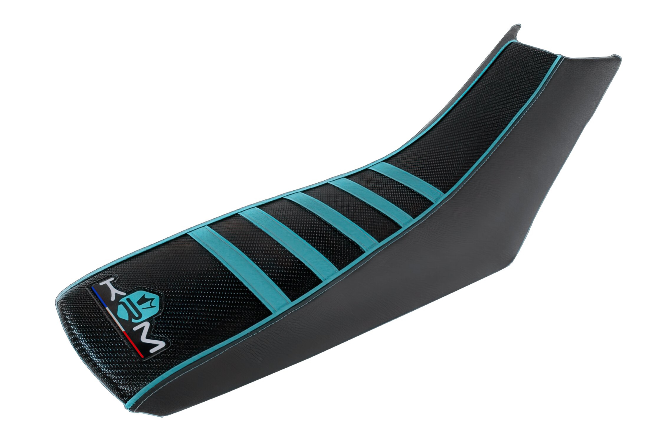 Housse de selle KRM Turquoise Derbi X-treme 2011 - 2017