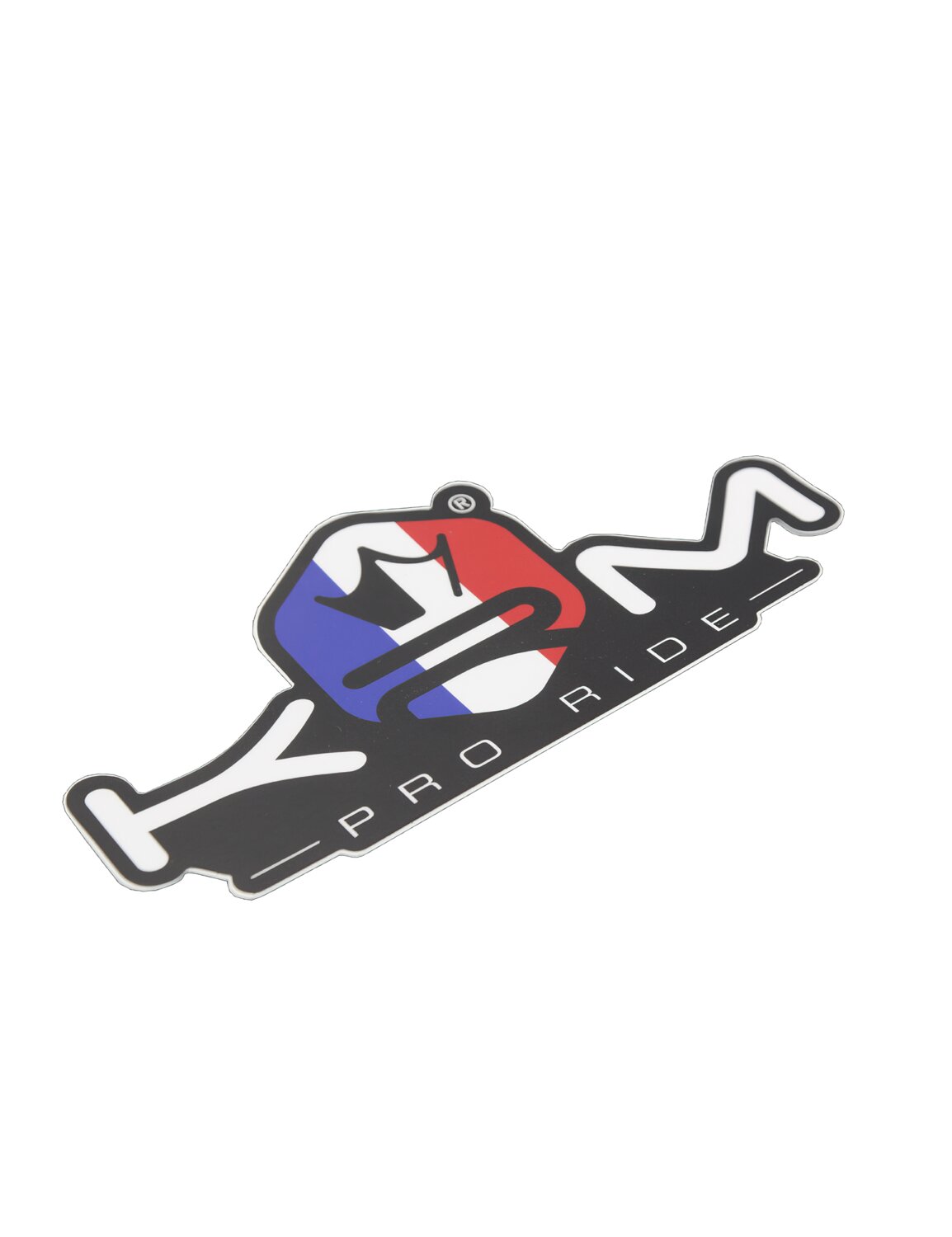 Autocollant KRM Pro Ride bleu / blanc / rouge XL