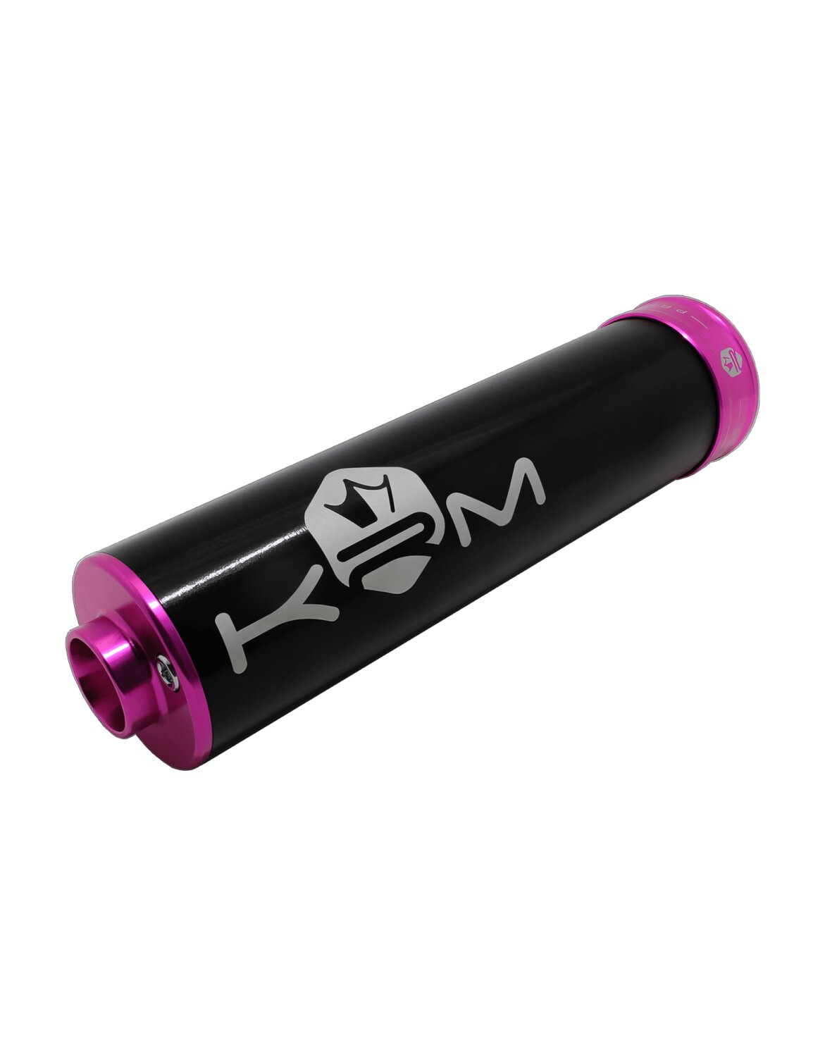 Silencieux d'échappement KRM 50 - 70 noir / rose