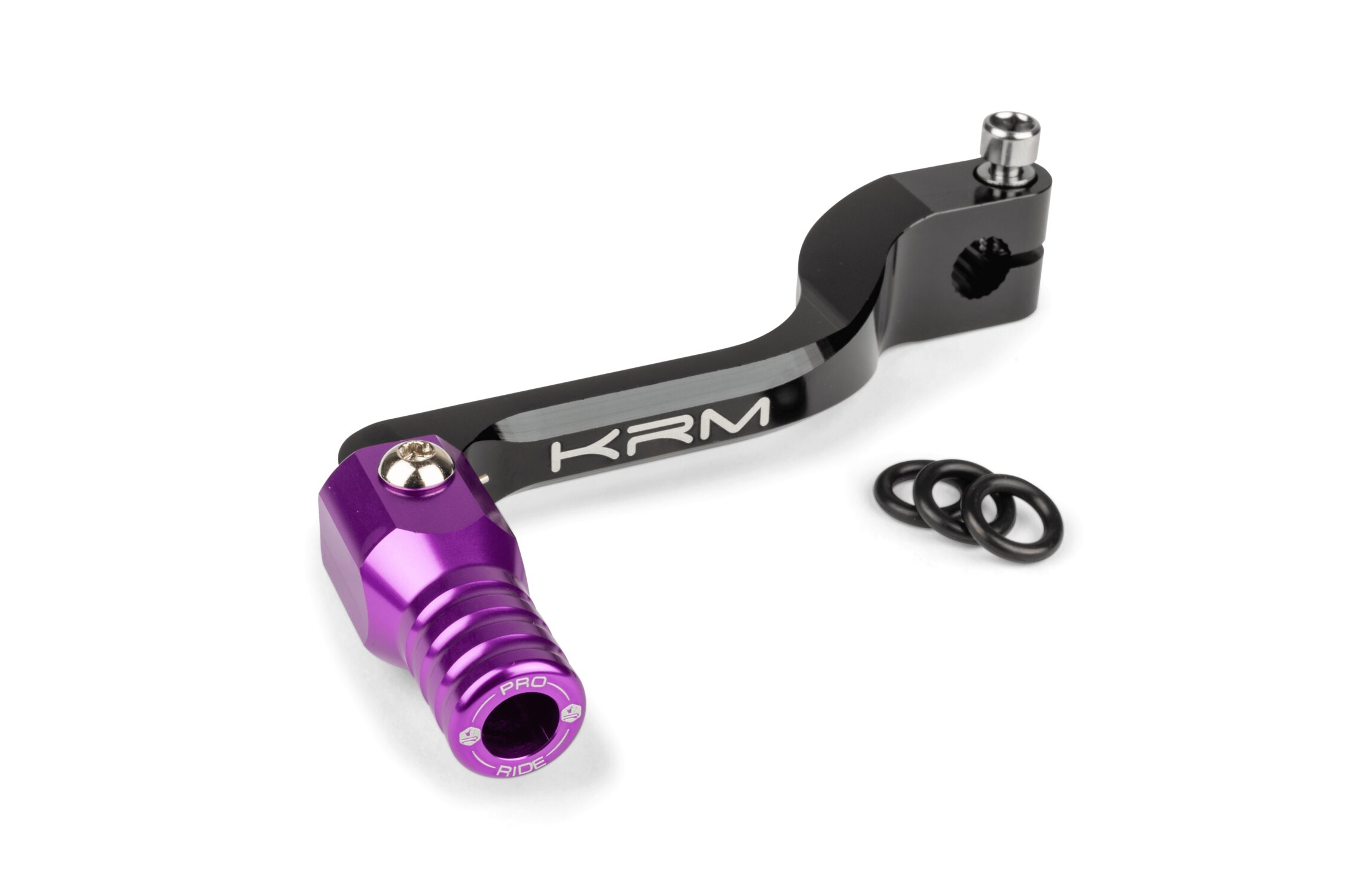 Sélecteur de vitesse KRM noir / violet Derbi