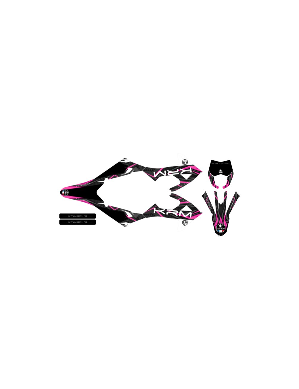 Kit déco Rieju MRT après 2022 rose
