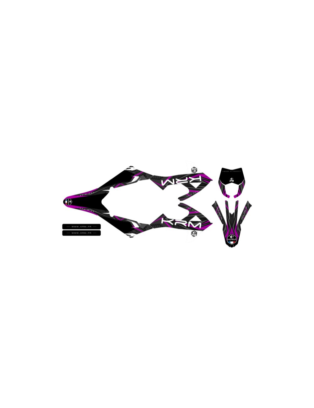 Kit déco Rieju MRT après 2022 violet