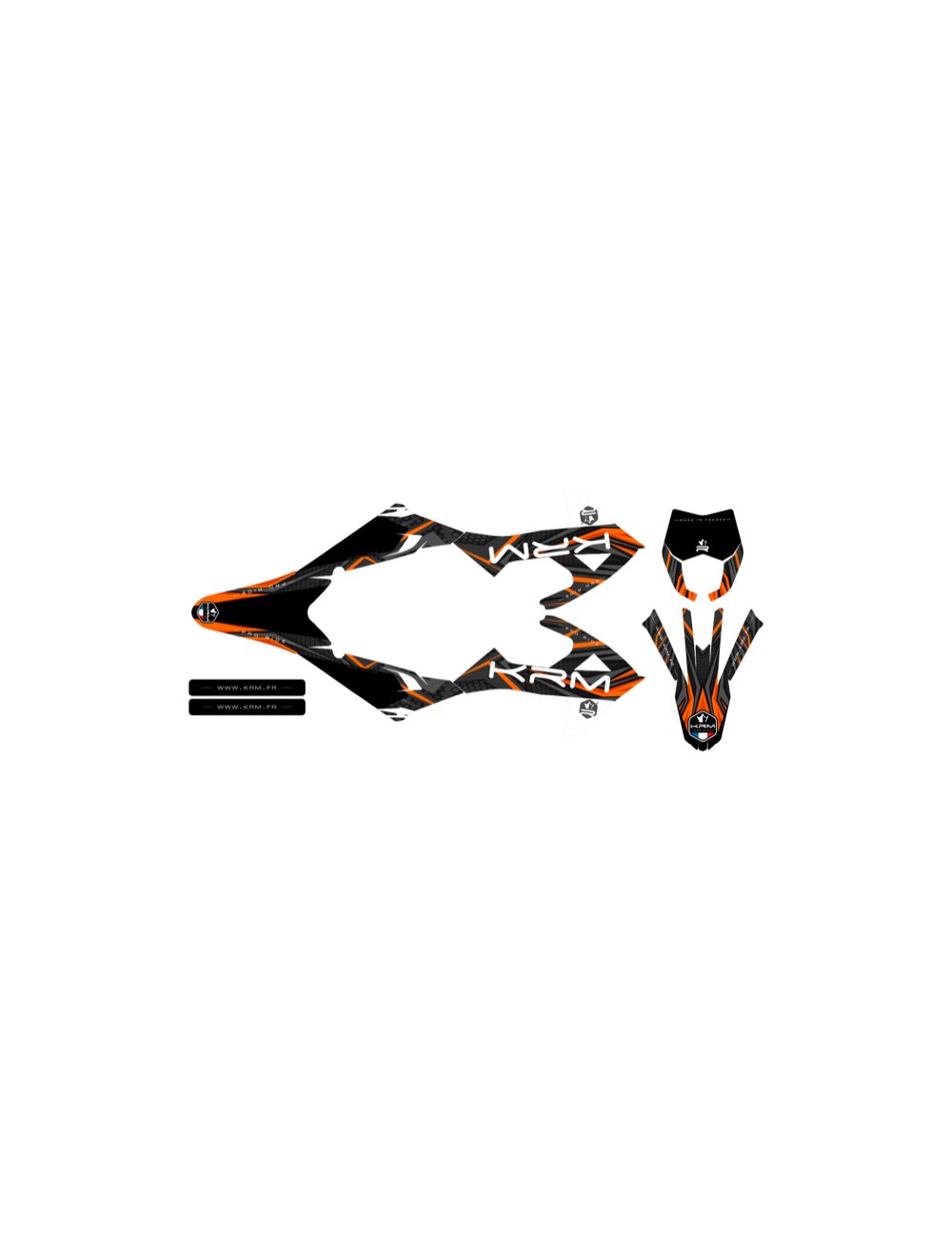 Kit déco Rieju MRT après 2022 orange