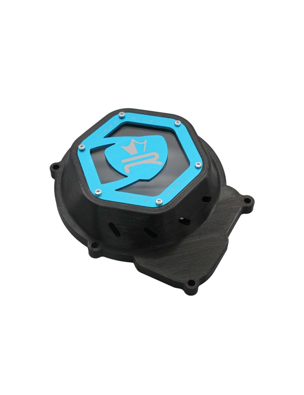 Cache allumage KRM AM6 turquoise réversible