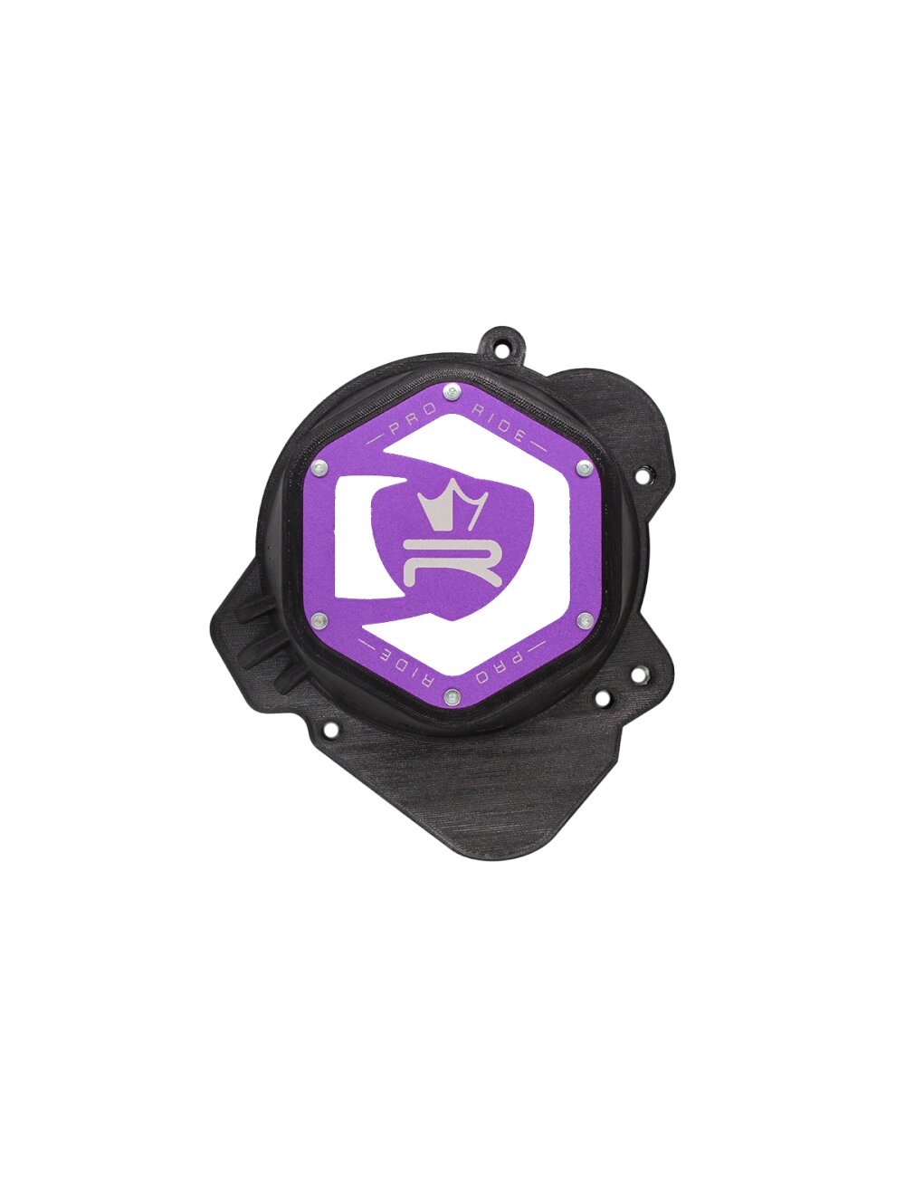Cache allumage KRM Derbi violet réversible