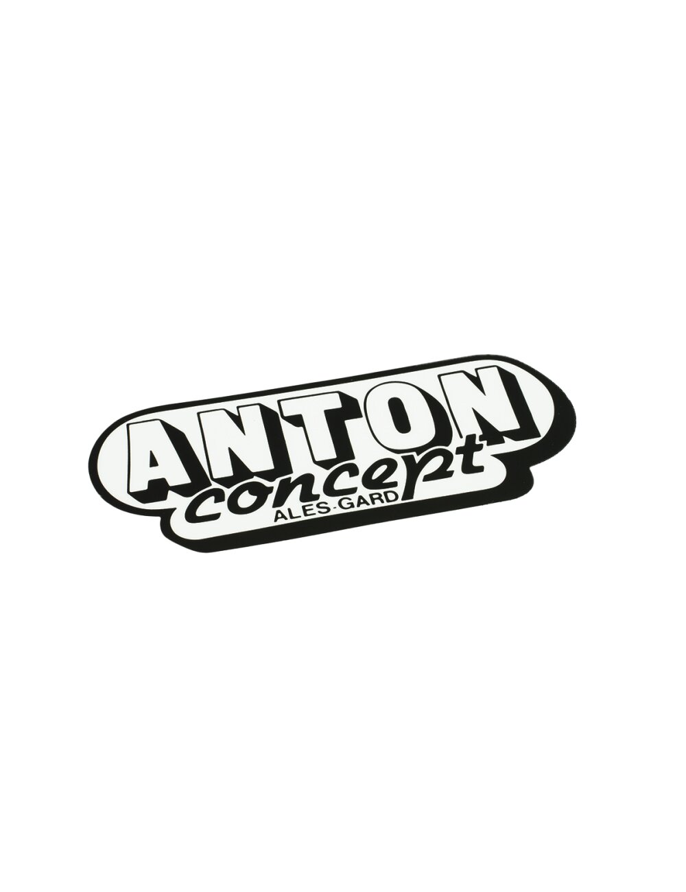 Autocollant KRM rétro "ANTON Concept"