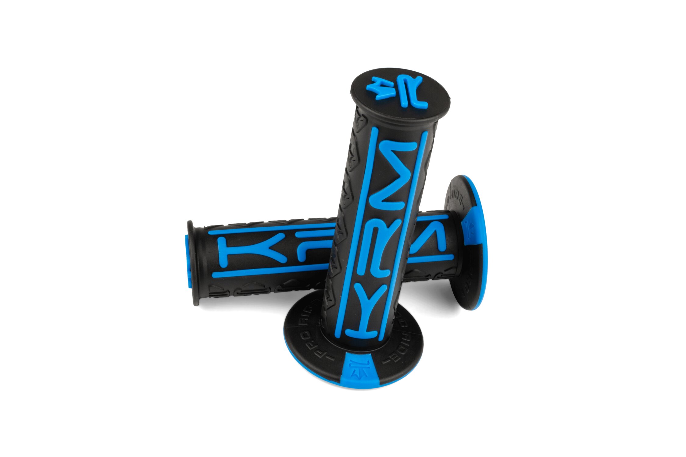 Poignées KRM Pro Ride Noir / Bleu