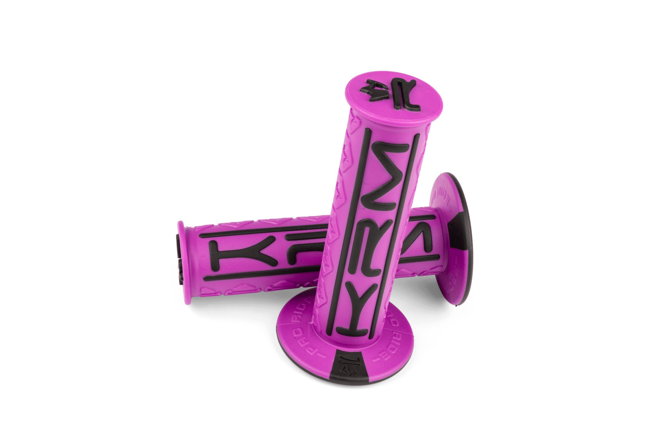 Poignées KRM Pro Ride Violet / Noir