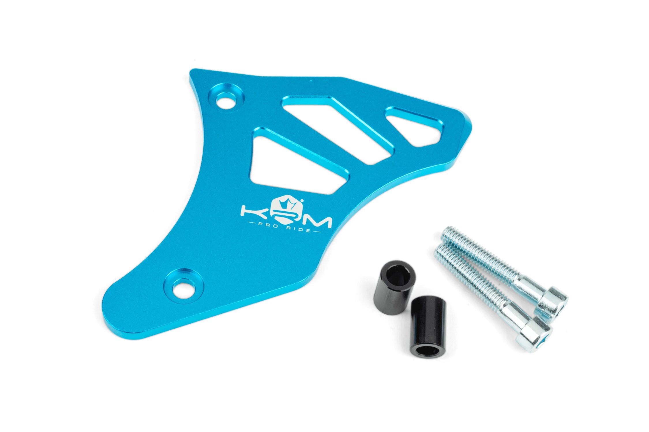 Cache pignon KRM Derbi turquoise