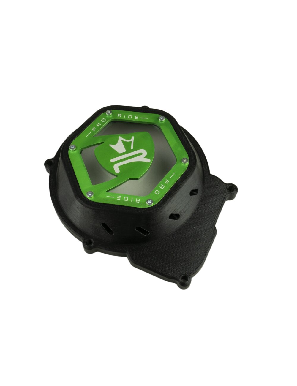 Cache allumage KRM AM6 vert réversible