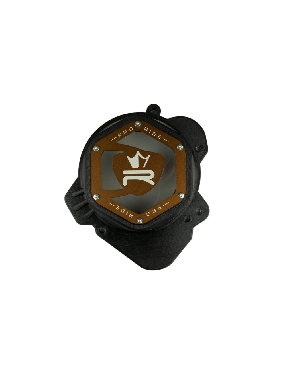 Cache allumage KRM Derbi bronze réversible