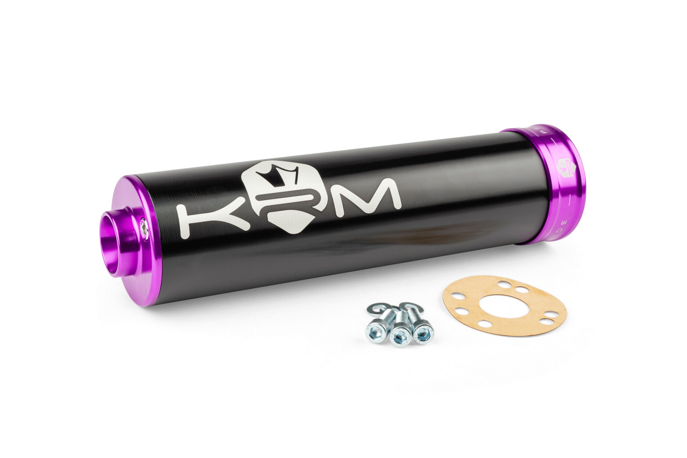 Silencieux d'échappement KRM 70 - 90 noir / violet