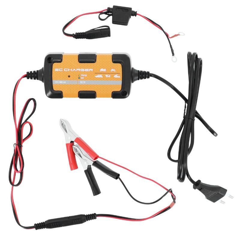 SC Power Chargeur de batterie 12V - 800mA SC CHARGER SCZ 8