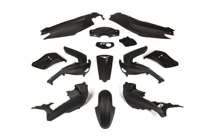 Kit habillage complet 13 pièces noir mat Gilera Runner (avant 08/2005)
