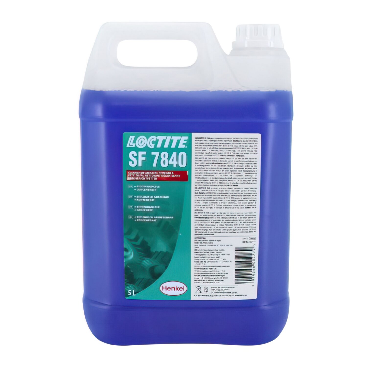 Nettoyant dégraissant Loctite S 7840 Biodégradable (bidon 5l)