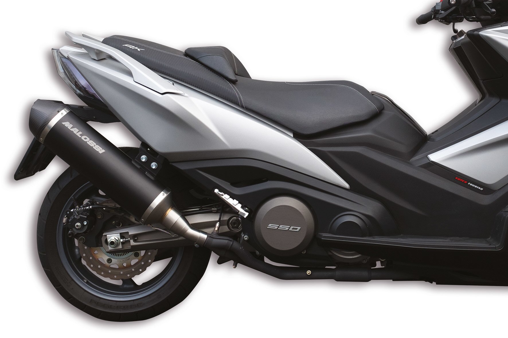 Pot d'échappement Kymco AK 550 Euro 4 et 5 Malossi Maxi Wild Lion
