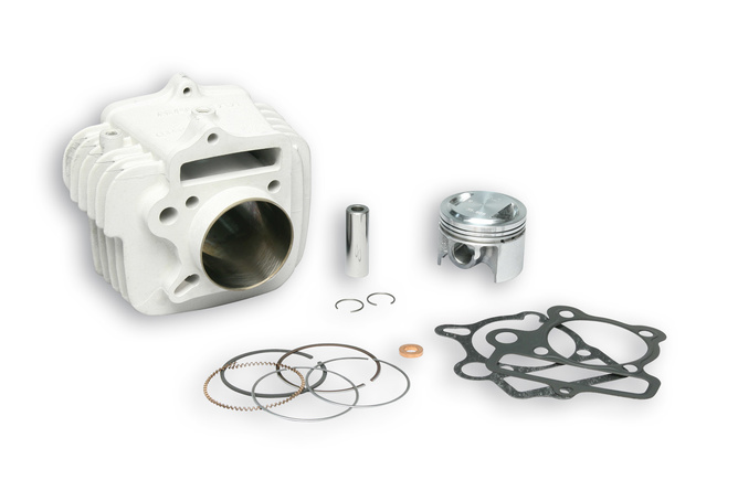 Cylindre piston aluminium d.56mm Malossi 140cc Pit Bike moteur Lifan 1P55FMJ