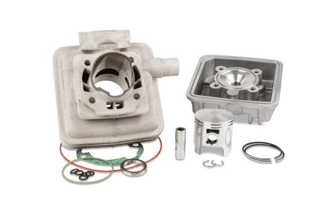 Cylindre culasse Malossi 70cc G2 Replica Alu Peugeot 103 LC sans décompression