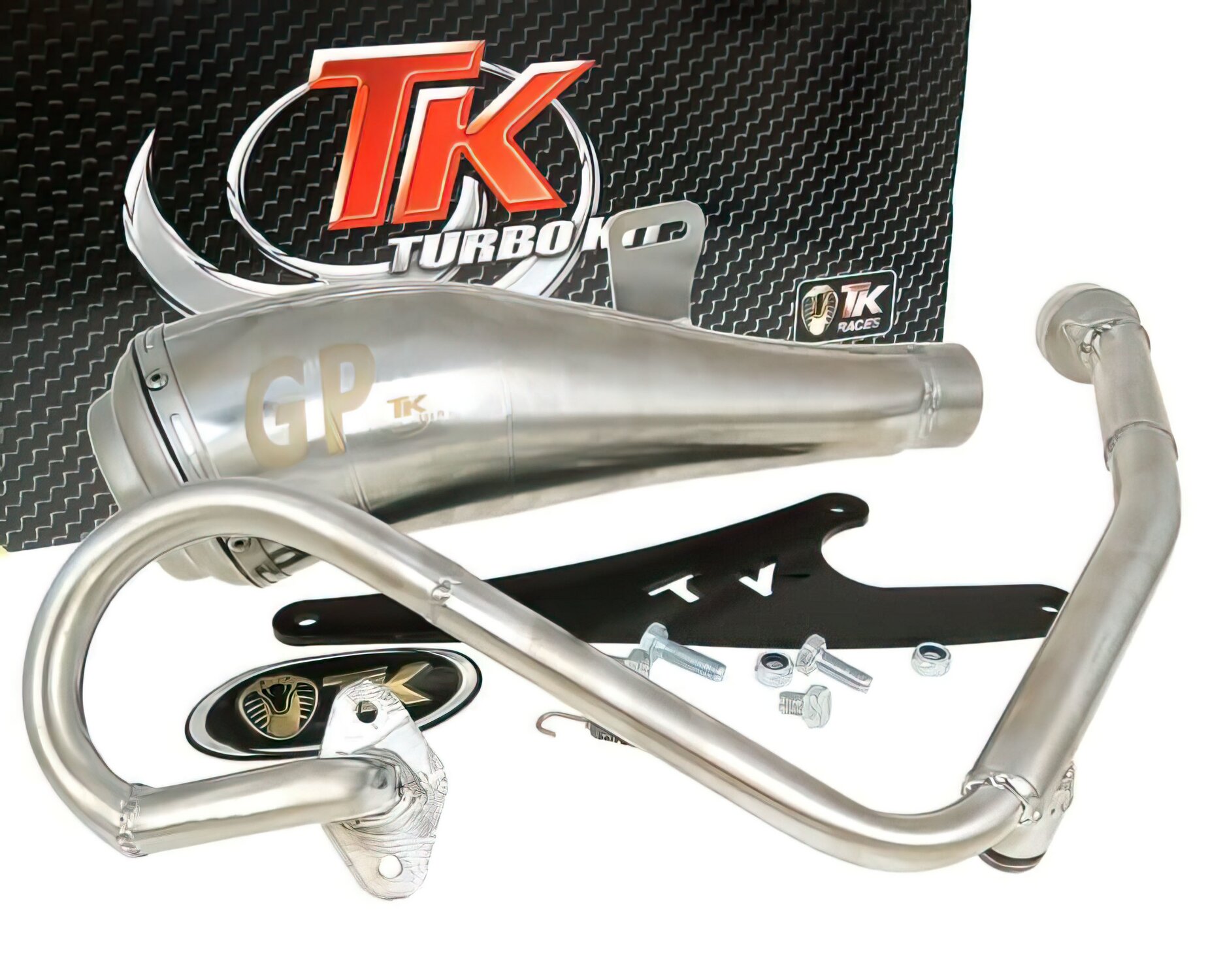 Pot d'échappement Turbo Kit GMax GP 4T Honda Zoomer et Ruckus