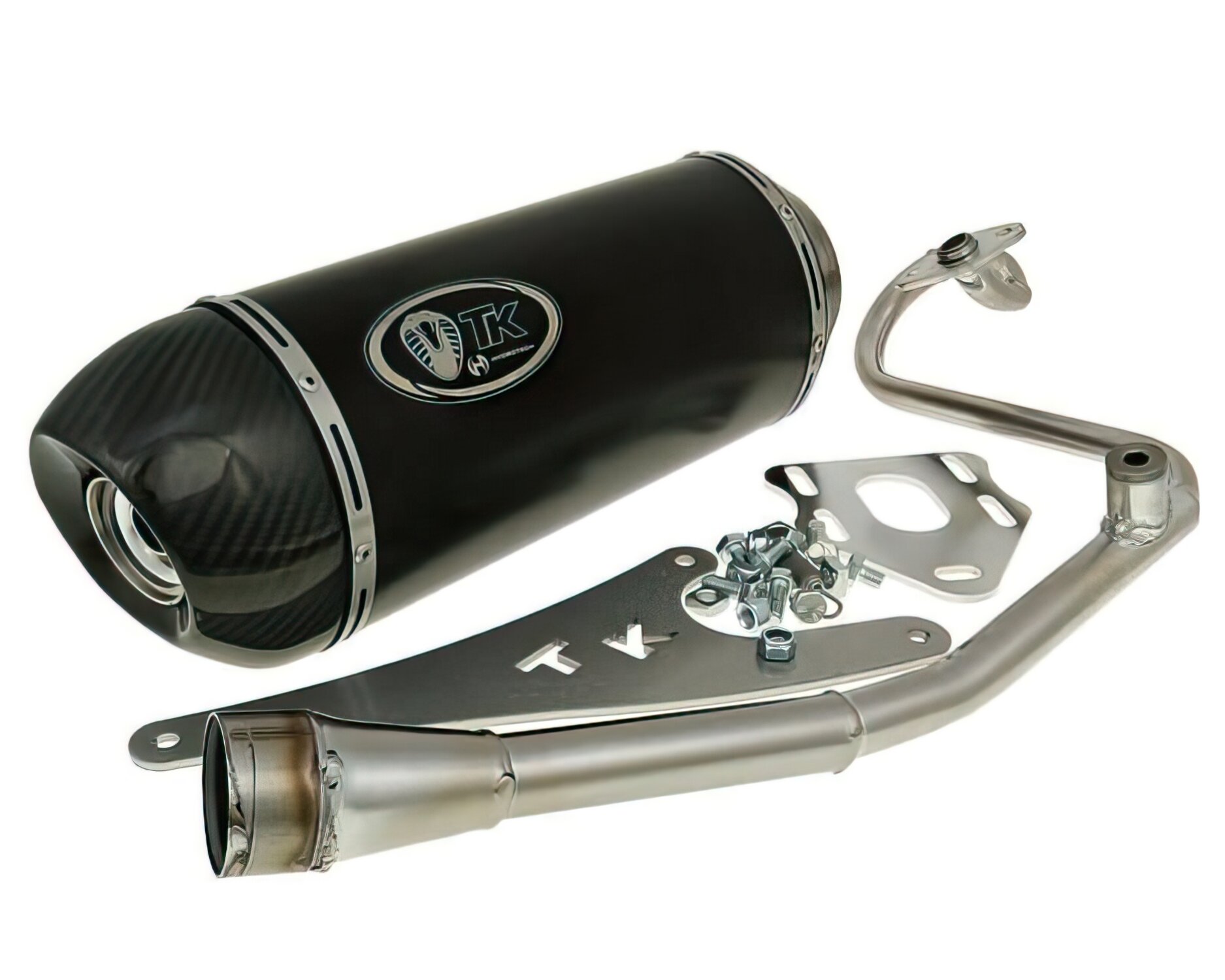 Pot d'échappement Turbo Kit GMax Carbone H2 4T Honda Zoomer / Ruckus