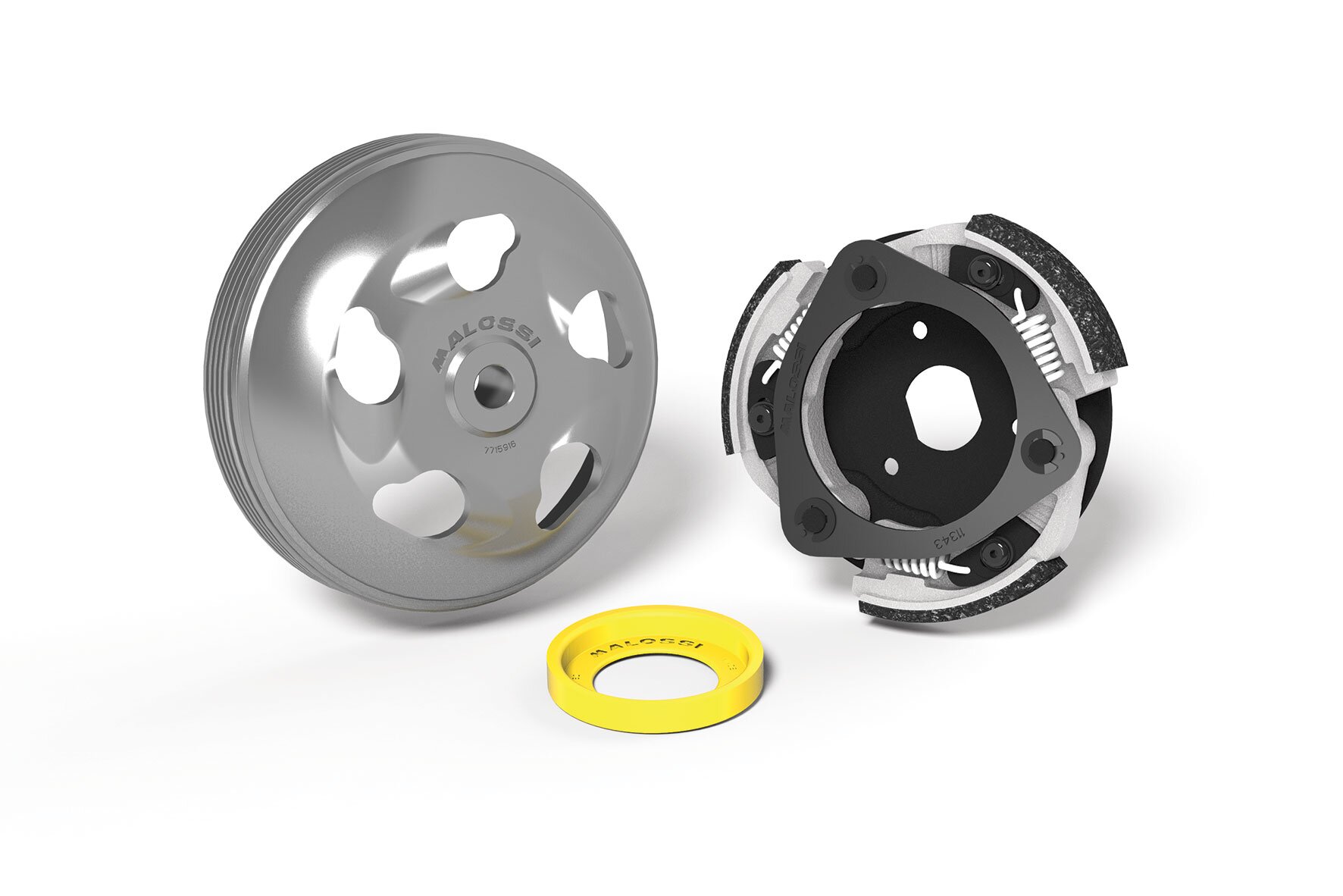 Kit embrayage Honda Forza 125 Malossi Maxi Delta Clutch 135mm