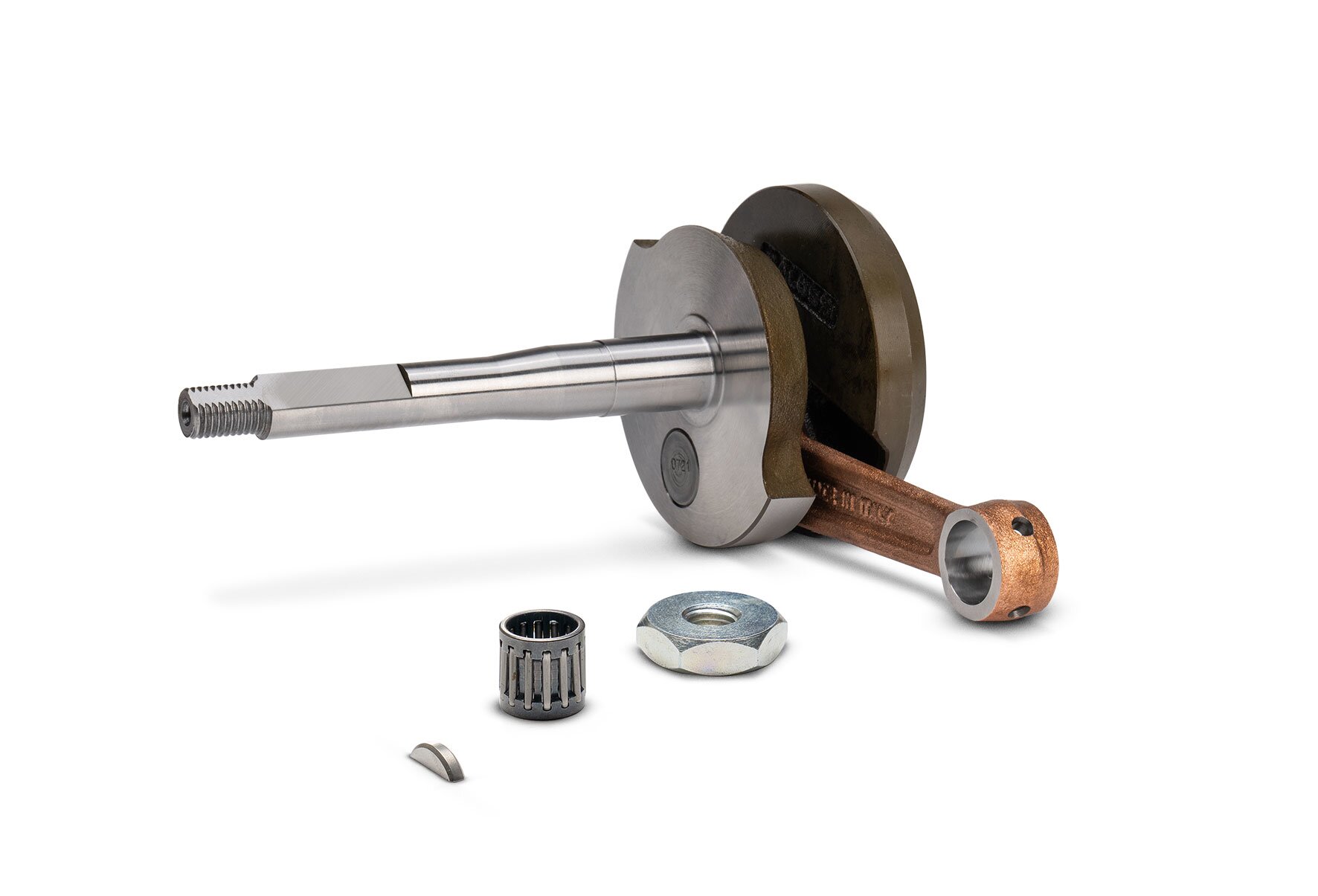 Vilebrequin Piaggio Ciao Malossi RHQ axe 12mm - course 43mm