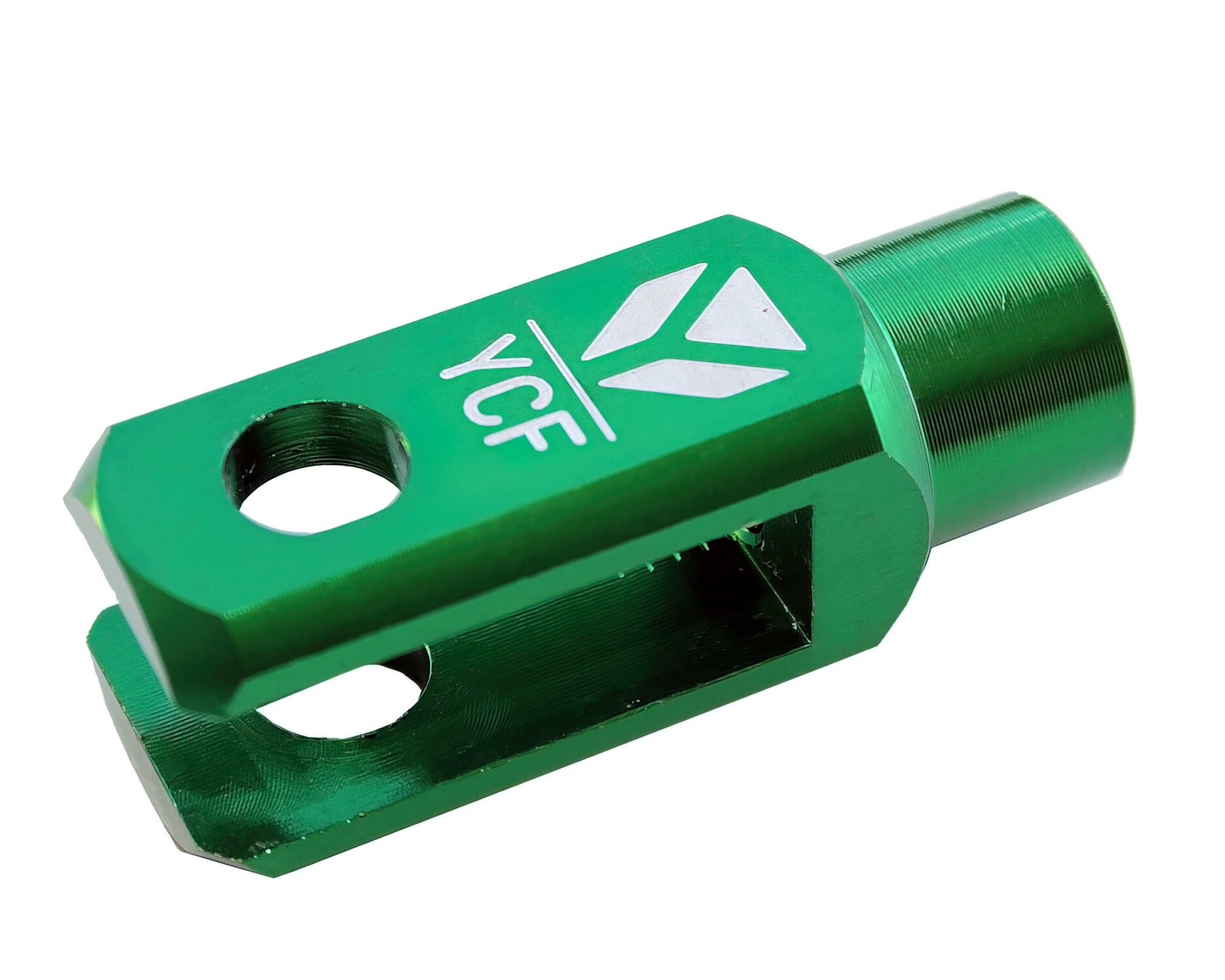 Chape de maître cylindre frein arrière CNC YCF Pit Bike vert