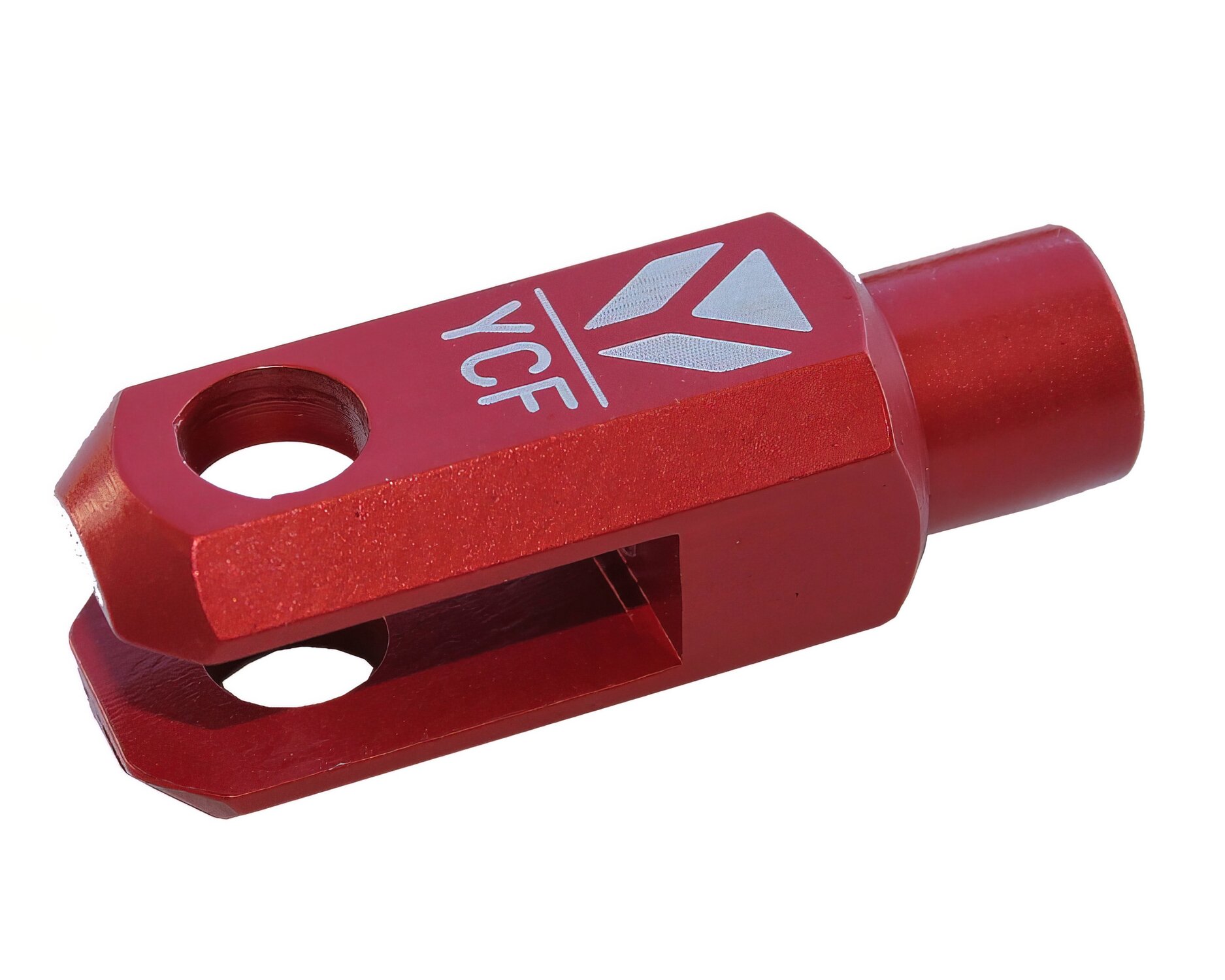 Chape de maître cylindre frein arrière CNC YCF Pit Bike rouge