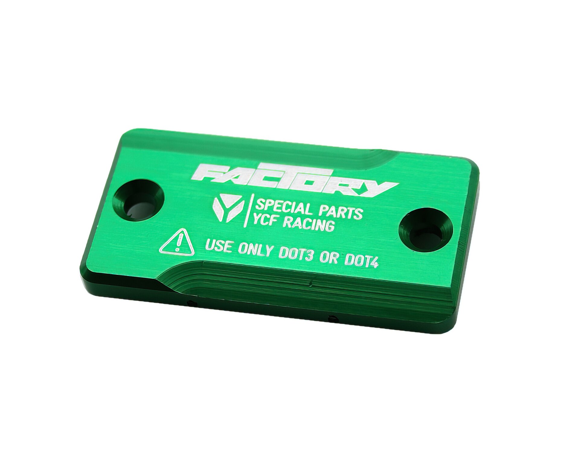 Couvercle CNC de maître cylindre de frein avant YCF V2 Pit Bike vert