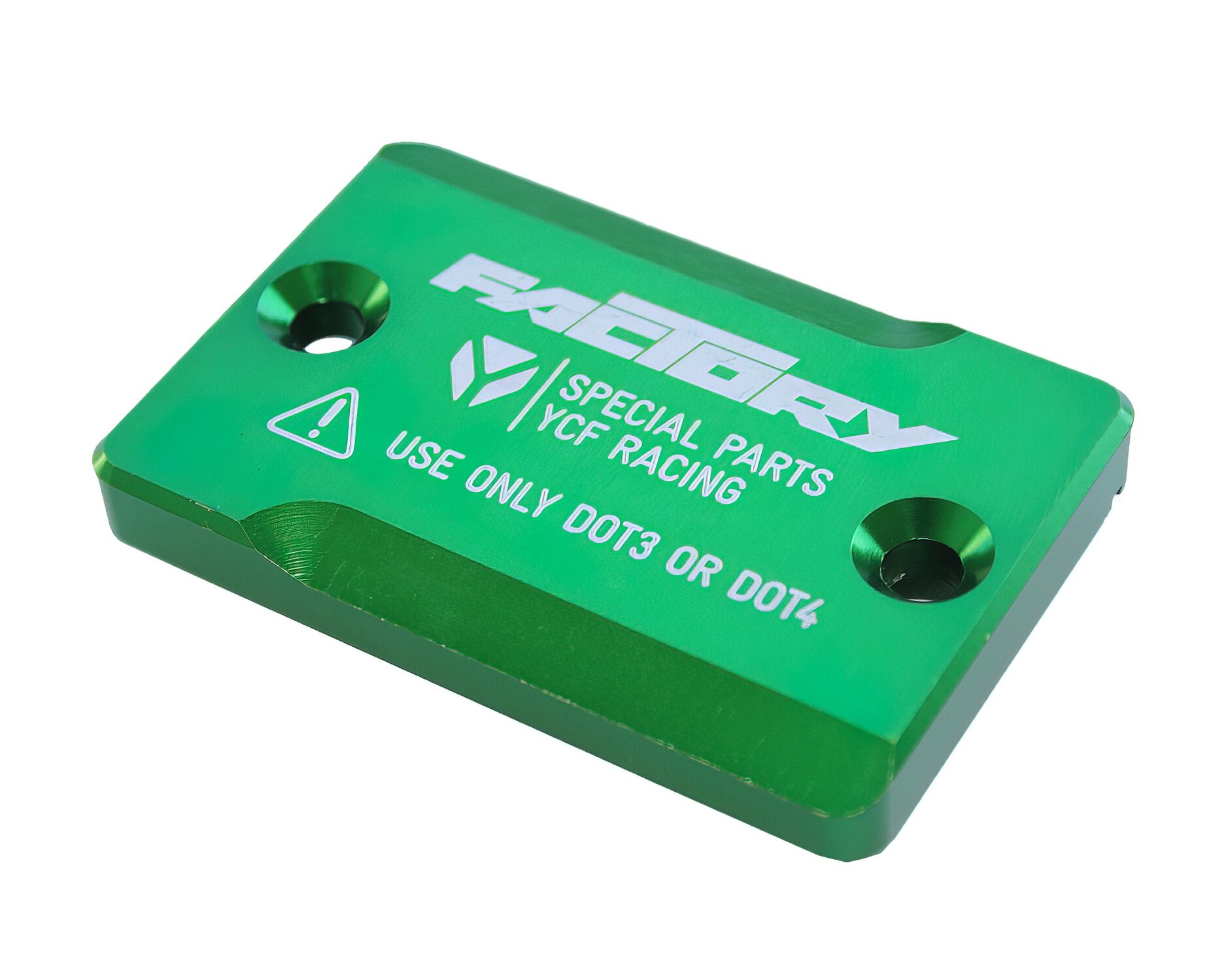 Couvercle CNC de maître cylindre de frein avant YCF Pit Bike vert