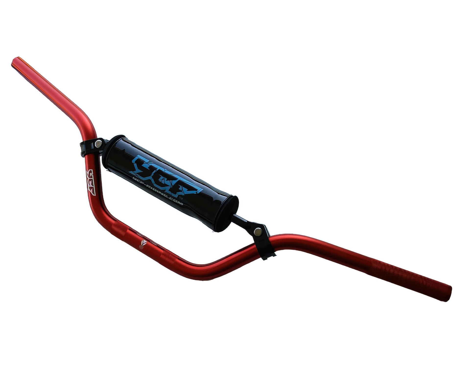 Guidon bas aluminium d.22mm avec mousse YCF Pit Bike / Dirt Bike orange