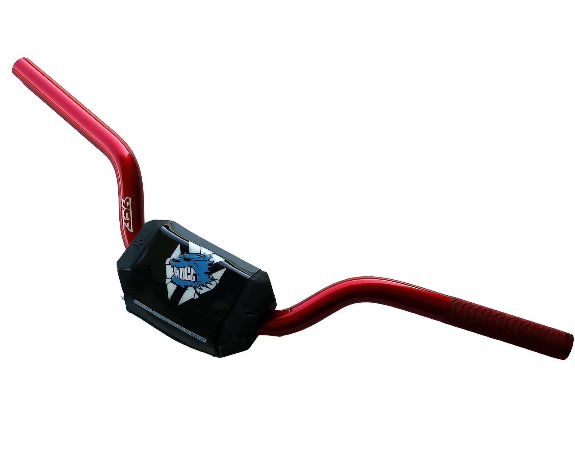Guidon aluminium d.22mm avec mousse YCF Pit Bike / Dirt Bike Kids 50cc rouge