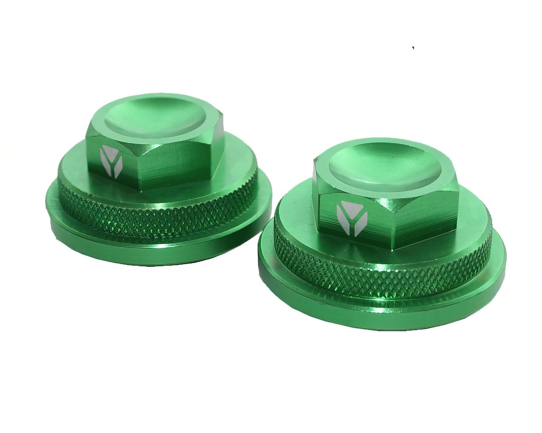 Caches soupapes CNC YCF Pit Bike moteur 88cc / 125S point mort vert