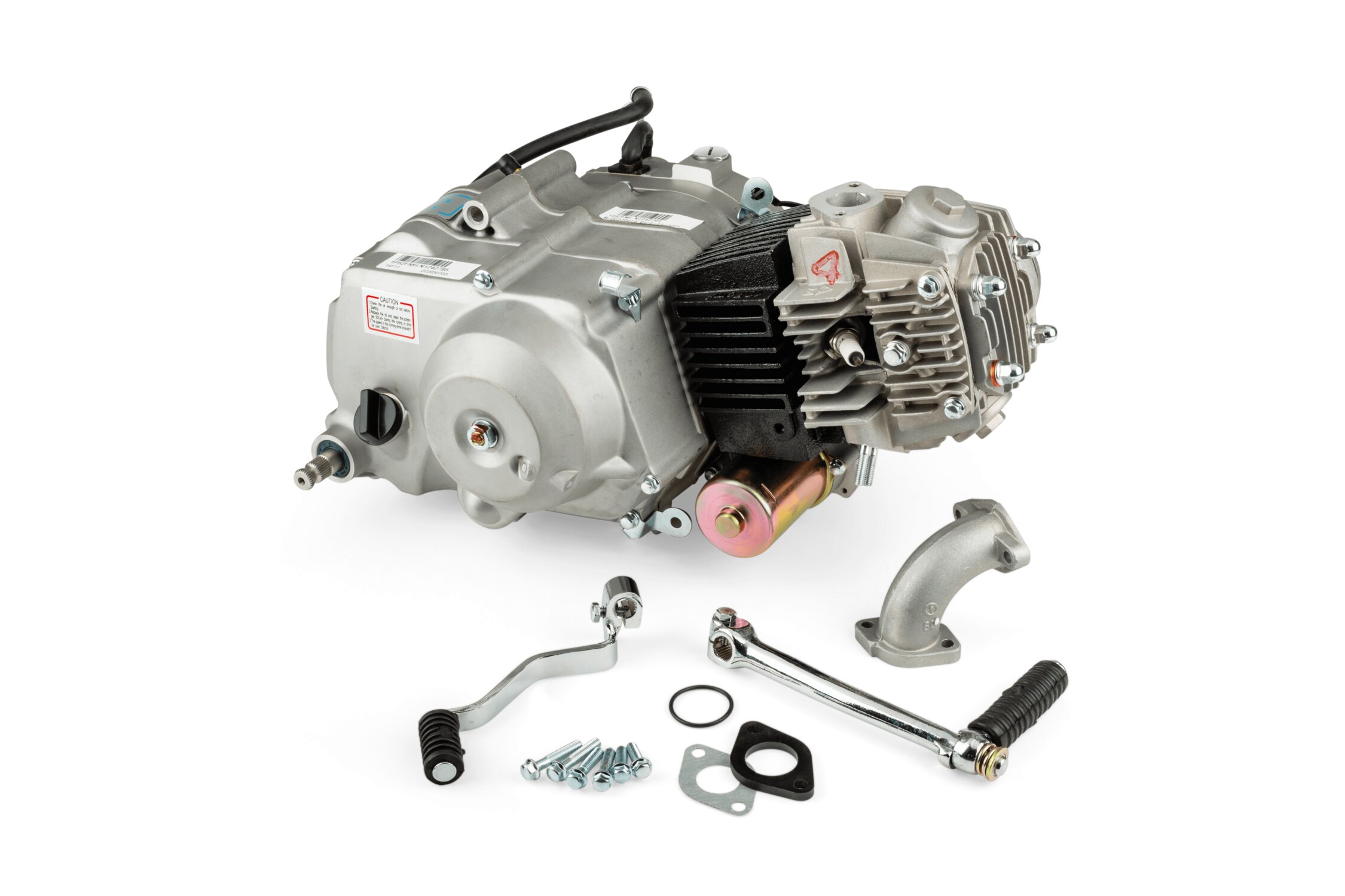 Moteur complet Lifan 107cc semi-auto avec démarreur élec.