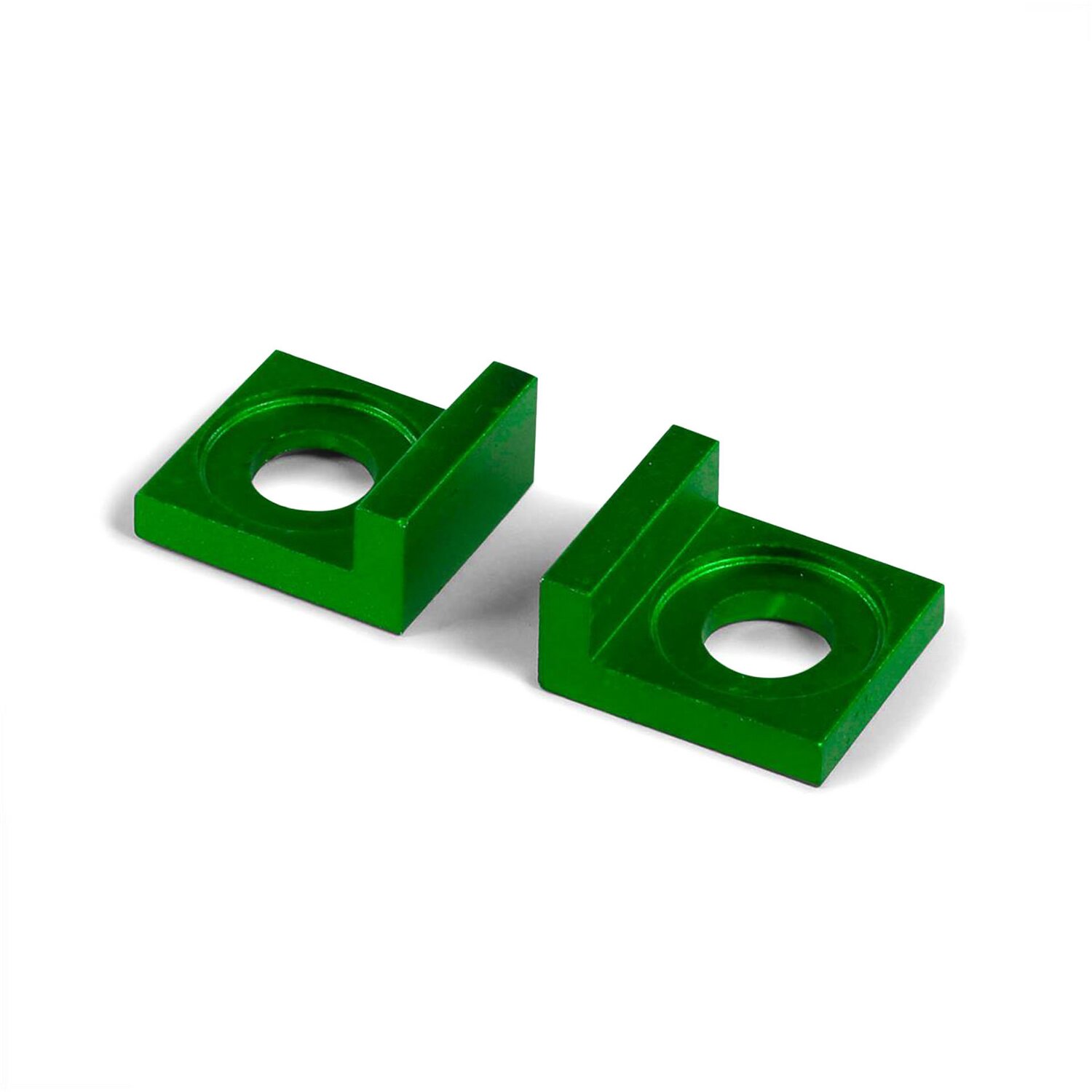 Tendeurs alu de chaîne d.12mm Pit Bike / Dirt Bike Vert